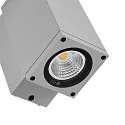 Deko-Light Foco para fachadas SHORELINE PRO LED SQUARE 70 DOWN de 1 llama, angular, CCT Switch IP65, gris claro regulable