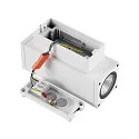 Deko-Light Foco para fachadas SHORELINE PRO LED SQUARE 70 UP&DOWN de 2 llamas, angular, CCT Switch IP65, blanco regulable
