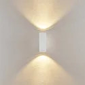 Deko-Light Foco para fachadas SHORELINE PRO LED SQUARE 70 UP&DOWN de 2 llamas, angular, CCT Switch IP65, blanco regulable
