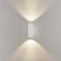 Deko-Light Foco para fachadas SHORELINE PRO LED SQUARE 70 UP&DOWN de 2 llamas, angular, CCT Switch IP65, blanco regulable