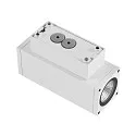 Deko-Light Foco para fachadas SHORELINE PRO LED SQUARE 70 UP&DOWN de 2 llamas, angular, CCT Switch IP65, blanco regulable