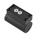 Deko-Light Foco para fachadas SHORELINE PRO GU10 ROUND de 1 llama, cilíndrico, con portalámpara GU10 IP65, plomo oscuro
