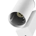 Deko-Light Foco para fachadas SHORELINE PRO GU10 ROUND de 1 llama, cilíndrico, con portalámpara GU10 IP65, blanco