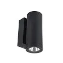 Foco para fachadas SHORELINE PRO ROUND 68 DOWN de 1 llama, redondo, CCT Switch IP65, plomo oscuro regulable