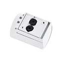 Deko-Light Luminaria de pared para exteriores CAN OUTDOOR UP OR DOWN de 1 llama, cilíndrico, rígido GU10 IP65, blanco