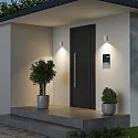 Deko-Light Luminaria de pared para exteriores CAN OUTDOOR UP OR DOWN de 1 llama, cilíndrico, rígido GU10 IP65, blanco