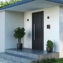 Deko-Light outdoor wall luminaire CAN OUTDOOR UP OR DOWN 1 flame, cylindrical, rigid GU10 IP65, black