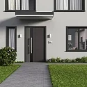 Deko-Light Luminaria de pared para exteriores CAN OUTDOOR UP & DOWN Arriba-Abajo, de 2 llamas, cilíndrico, rígido GU10 IP65, blanco