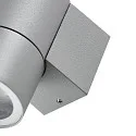 Deko-Light Foco para fachadas ACHERNAR DOWN de 1 llama, cilíndrico, con portalámpara GU10 IP65, gris claro