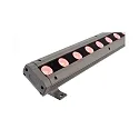 Deko-Light Luces de lavado de pared (wallwasher) CAPH LED radiación asimétrica IP65, plomo oscuro, claro, transparente regulable