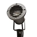 Deko-Light Luminaria con pincho SPIKY 100MM cilíndrico, corto, ajustable GU10 IP65 / IP44, negro regulable