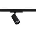 Foco trifásico EVENTUS RF-SMART giratorio IP20, negro regulable
