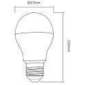 Deko-Light Bombilla LED inteligente WIFI RF-SMART E27 6W 550lm 2700-6500K 220° CRI 80 regulable