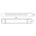 Deko-Light Alimentador LED BASIC DIM CV LCP240AD-1H24V constante de voltaje, blanco