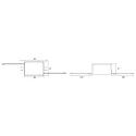 Deko-Light Controlador de LED MINI CC 700MA corriente constante, conmutable, negro