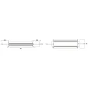 Deko-Light Controlador de LED IP DIM CV 12V constante de voltaje, regulable, negro