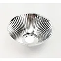 Reflector for outdoor series COLT, version 30W, Ø 11cm / H 6.3cm, plastic, silver, 22°