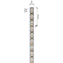 Flexible LED strip, 180 LED / m (SMD 3528), 24V, 650W, cRi >90, dimmable, 50 meters reel, 3000K 48500lm 120°