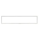 Marco empotrable PANEL 1500x300MM, blanco