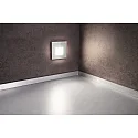 Deko-Light cover ALWAID 2 - MILKY square, white aluminum