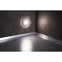 Deko-Light cover ALWAID 2 - MILKY round, white aluminum
