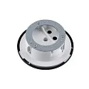 Deko-Light Adaptador para luminarias colgantes Ø DA 68MM / RECESSED redondo, versión incorporada, negro intenso