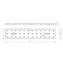 Deko-Light Lente SANOTRUNK UNIVERSAL 25° juego de 5, transparente