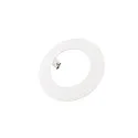 Anillo de reducción 155/95MM redondo, mecánico, versión incorporada, blanco tráfico