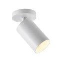 Carcasa de montaje en superficie CAN MIX'N MATCH 1/2 - SPOT HEAD (CEILING / 3PHASE) cilíndrico, rígido, mecánico, blanco