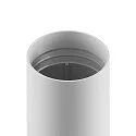 Carcasa de montaje en superficie CAN MIX'N MATCH 1/2 - SPOT HEAD (CEILING / 3PHASE) cilíndrico, rígido, mecánico, blanco