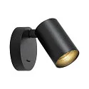 Deko-Light Carcasa de montaje en superficie CAN MIX'N MATCH 1/2 - SPOT HEAD (WALL / TABLE / FLOOR) cilíndrico, mecánico, negro
