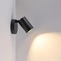 Deko-Light Carcasa de montaje en superficie CAN MIX'N MATCH 1/2 - SPOT HEAD (WALL / TABLE / FLOOR) cilíndrico, mecánico, negro