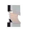 Deko-Light Perfil de construcción en seco EL-02-12, 14mm, blanco