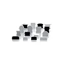 Endcaps R-ET-02-08, 23 mm, 2 items