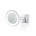 Espejo con iluminación BS 36 LED 3 veces IP 44, blanco mate 