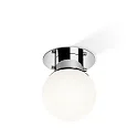 Luminaria de techo GLOBE 20 E27 IP44, cromo 