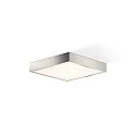 Luminaria de techo CUT 30 N LED IP 44, níquel satinado regulable
