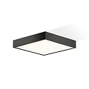 Luminaria de techo CUT 30 N IP44, negro mate regulable