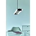 Decor Walther Luminaria de pared OMEGA 200 S14s 100cm 2 sockel IP20, cromo 