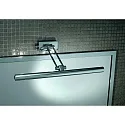 Decor Walther Luminaria de pared DIM 40 G9 IP20, níquel satinado regulable