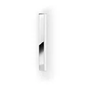 Luminaria de pared SLAT IP44, cromo regulable