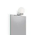 Decor Walther Luminaria de pared CLUB LIGHT E27 IP20, cromo, ópalo 