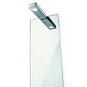 Luminaria de espejo FLAT 1 LED IP44, cromo 