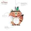 Elobra Luminaria colgante LITTLE INDIANS ,,FUCHS FILIP