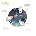 Elobra Luminaria de techo LITTLE ASTRONAUTS ,,SPACE MISSION