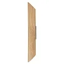 Elobra Luminaria de pared COLOMBIA de 2 llamas GU10, roble natural regulable