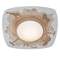 Elobra LED Ceiling luminaire SCANDI „WALD“ LED board + 20 LED, 11W, 3000K, mint green