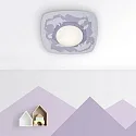 Elobra LED Ceiling luminaire SCANDI „WALD“ LED board + 20 LED, 11W, 3000K, mint green