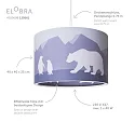 Elobra Luminaria colgante SCANDI ,,ANTARKTIS