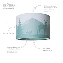 Elobra Luminaria colgante SCANDI ,,SAVANNE